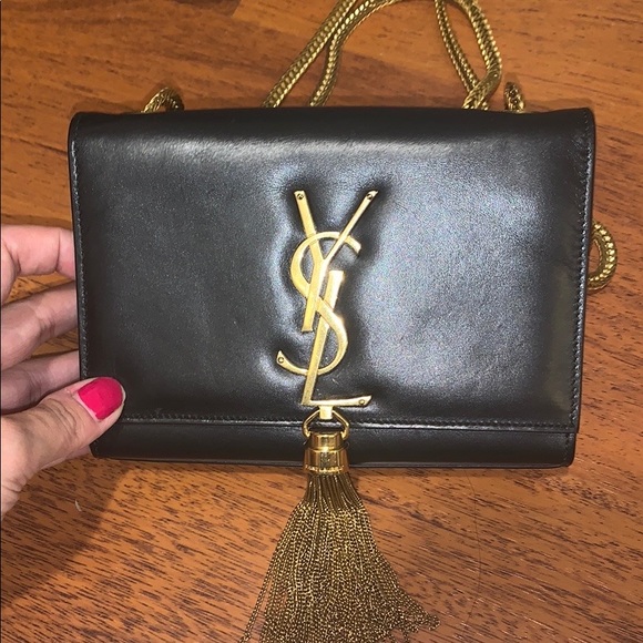 gold ysl crossbody bag